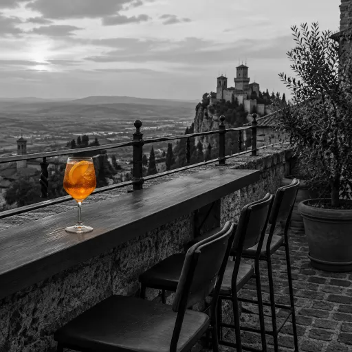Aperitivo Above the Plain: The San Marino Hotel Bars Worth Arriving Early For